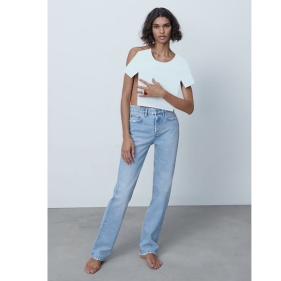 Zara | Jeans | Zara Straight Leg 